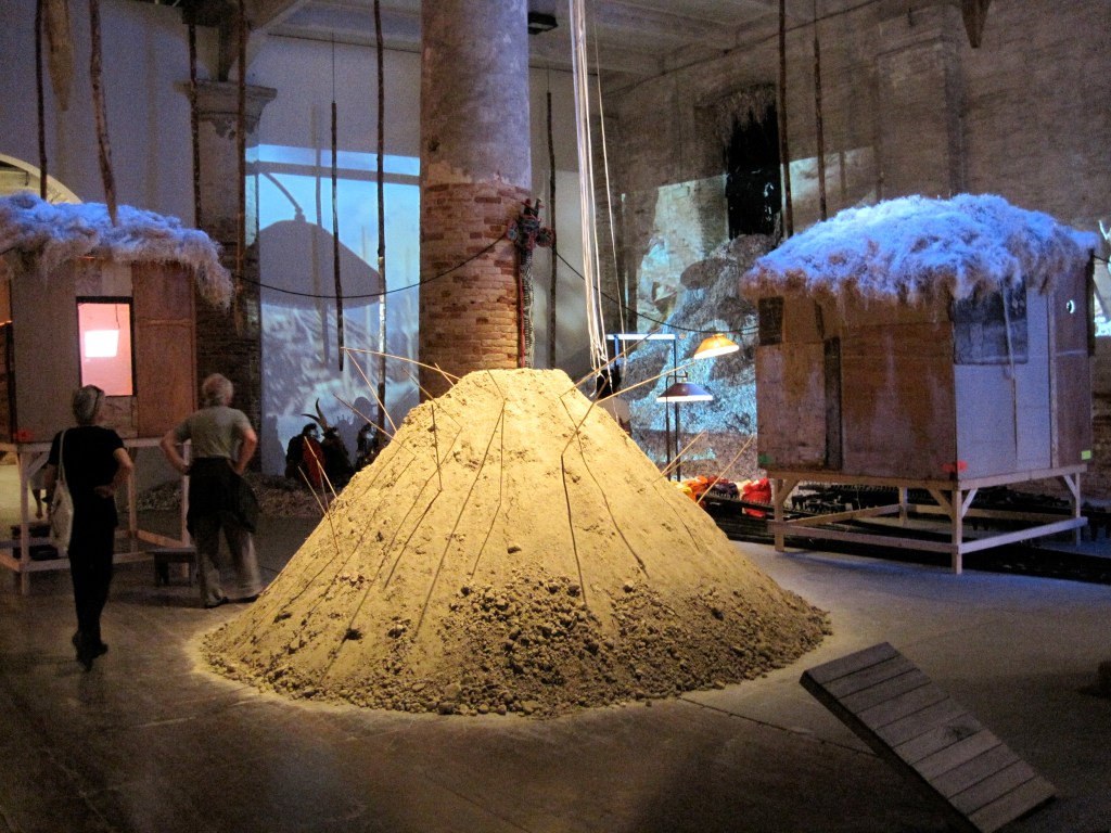 Pascale Marthine Tayou, Human Being @ Work (2007-2009). Mixed-media installation. Photo Christine Eyene